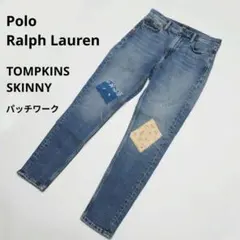 美品 ポロラルフローレン ハイライズ パッチワークデニム TOMPKINS 27のサムネイル