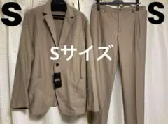 AOKI アオキ　洗えるストレッチ　 パジャマスーツ　パンツセット　S