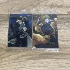 ジョジョの奇妙な冒険　ウエハースカード　3部 承太郎&DIO 2枚セット
