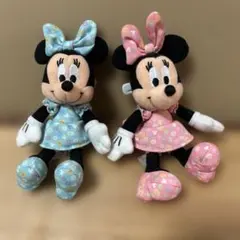 ミニーマウス ぬいぐるみチャーム　 2体セット