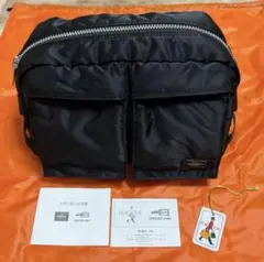 【未使用級】PORTER ポーター タンカー ウエストバック 現行ファスナー