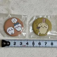 ナガノキャラクターズ　ぷち缶バッジ　2個セット　ナガノマーケット