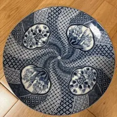 染付 鳳凰文 皿 骨董品 - メルカリ