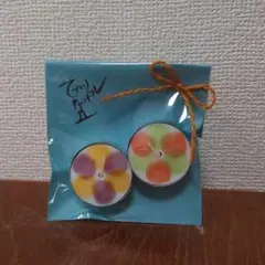 ハンドメイド　キャンドル　2個セット