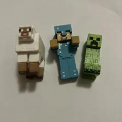 Minecraft ミニフィギュア 3体セット