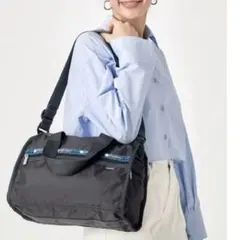 【新品、未使用】LeSportsac×familiar コラボ ボストンバッグのサムネイル