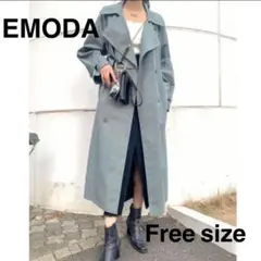 EMODA カーキ トレンチコートのサムネイル