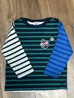 PETIT BATEAU ストライプ長袖Tシャツ 24m