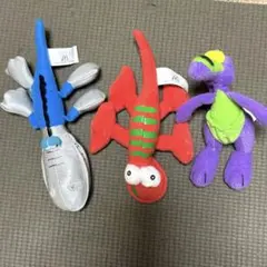 マクドナルドハッピーセット2002 ZOOBUDDiES ぬいぐるみ 3体セットのサムネイル