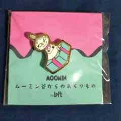 ピンバッジ　リトルミイ　MOOMIN　ムーミン谷からのおくりもの　LOFT