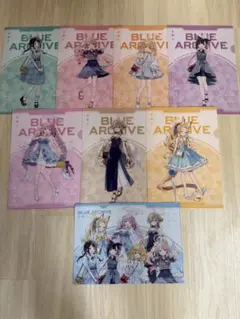 ブルーアーカイブ　クリアファイル　8枚セット コンプリートのサムネイル