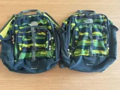 The North Face Sprout リュック 緑・黄・黒迷彩