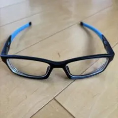 Oakley スポーツメガネ ブラック/ブルー