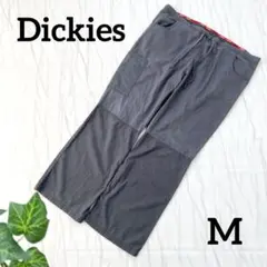 ディッキーズ バイカラーワークイージーパンツ ウエストゴム 調節紐付き グレー