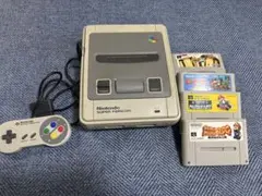 Nintendo スーパーファミコン 本体　コントローラー　 カセットジャンク品