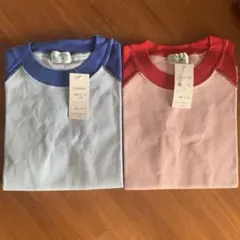 コットンラグランTシャツ 120サイズ 2枚セット
