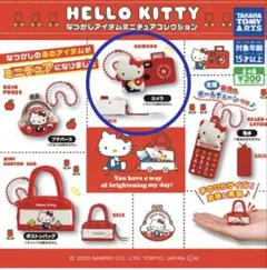 HELLO KITTY なつかしアイテムミニチュアコレクション　カメラ