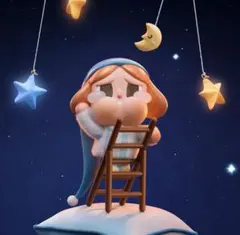 POPMART CRYBABY CRYING TO THE MOON