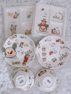 ディズニー ツムツム メラミンプレート キッズプレート ボウル ベビー