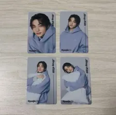 straykids popup ランダムフォトカード ヒョンジン コンプセット