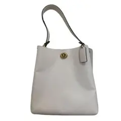 COACH コーチ ターンロック トートバッグ シグネチャー 肩掛け可