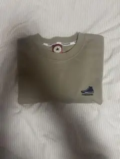 CONVERSE ベージュ スウェット