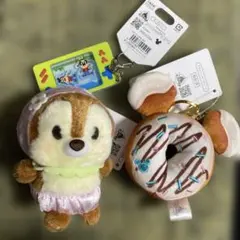 うるぽちゃちゃん　ミッキードーナツ　グーフィーキーチェーン