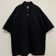 美品】ADERERROR ポロシャツ ブラック - メルカリ