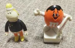 ビンテージm&m サーフィン フィギュア と サイラス ロックフィギュア