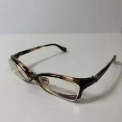 【美品】Factory900 FA-280 スクエア型メガネ フルリム べっ甲