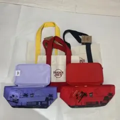 新品トレーダー・ジョーズ 保冷バック2個セットとミニトートバック3個セット