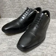 美品 テクシーリュクス 26.5 ストレートチップ ビジネスシューズ 革靴 黒のサムネイル