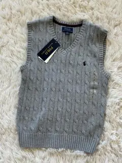 Polo Ralph Lauren グレー ベスト サイズ7未使用品