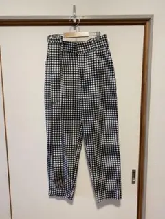 【ZARA BASIC】ギンガムチェックパンツ