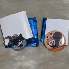 呪術廻戦　まねきねこ　コラボ　缶バッチ　アクキー