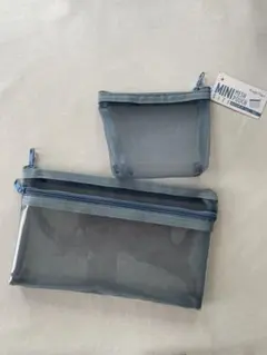파피라 메쉬 파우치 2점 세트
