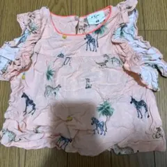 H&M 動物柄 Tシャツ EUR 92 80 アニマル