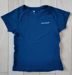 mont-bell アンダーシャツ ネイビー 120サイズ