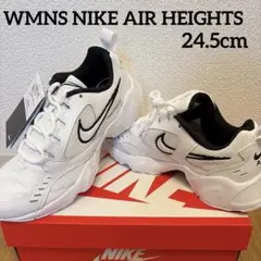新品：NIKE エアハイツ 24.5cm AIR ホワイト