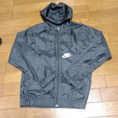 Nike フード付きナイロンジャケット L ブラック