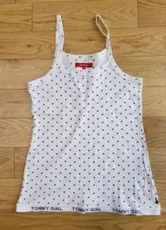 tommy girl ドット柄 キャミソール Sのサムネイル