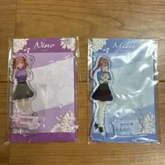 五等分の花嫁　アクリルスタンド　つけ麺専門店三田製麺所　中野三玖　中野二乃