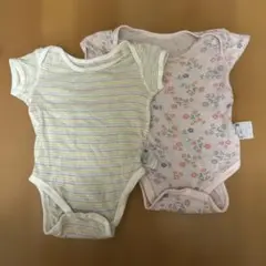 ユニクロ　半袖肌着2枚セット　80サイズ