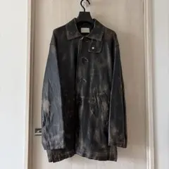 YOKE Cut-Off Leather Car Coat 常田大希着用 - メルカリ