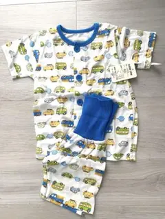 半袖車柄 ベビーパジャマ 95cm