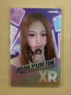 lesserafim rhythm hive レンチキュラー ユンジン 限定品①