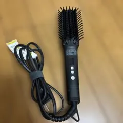 SALONIA ストレートヒートブラシ 本体 ブラック