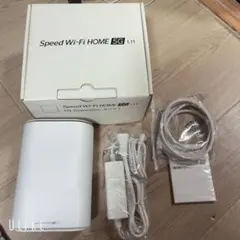 Speed Wi-Fi HOME 5G L11 本体 箱ありのサムネイル