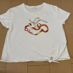 Chloe ホワイト Tシャツ　kids 14（150センチ）のサムネイル