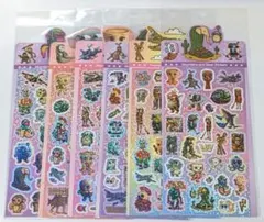 イタリアンブレインロット、トゥントゥントゥンサフール、キラキラシール6枚セット①